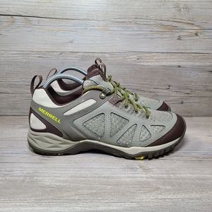 Merrell Siren Sport Q2 J37464 Hiking Shoes Dusty Olive Womems Size 9